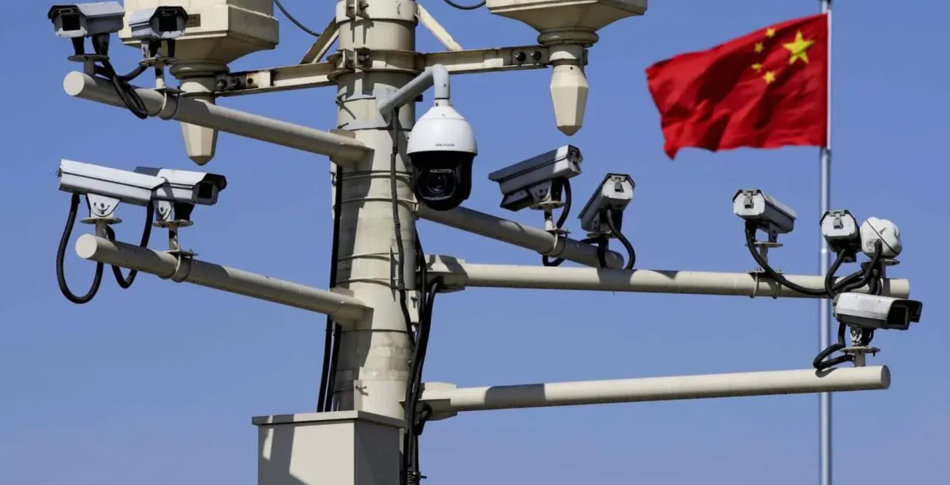 “China has 170 million surveillance cameras. Some tourist sites in Beijing are using facial recognition to limit the amount of toilet paper that each person can take.”